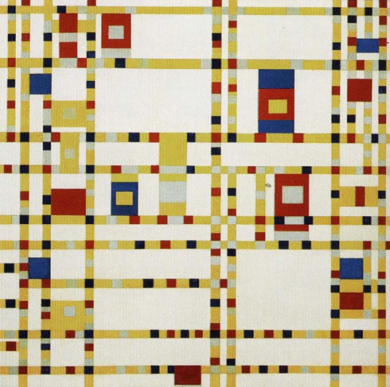 Piet Mondrian Broadway Boogie Woogie oil painting image